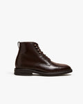 Kelston Cap-Toe Boot – Dark Brown Calf