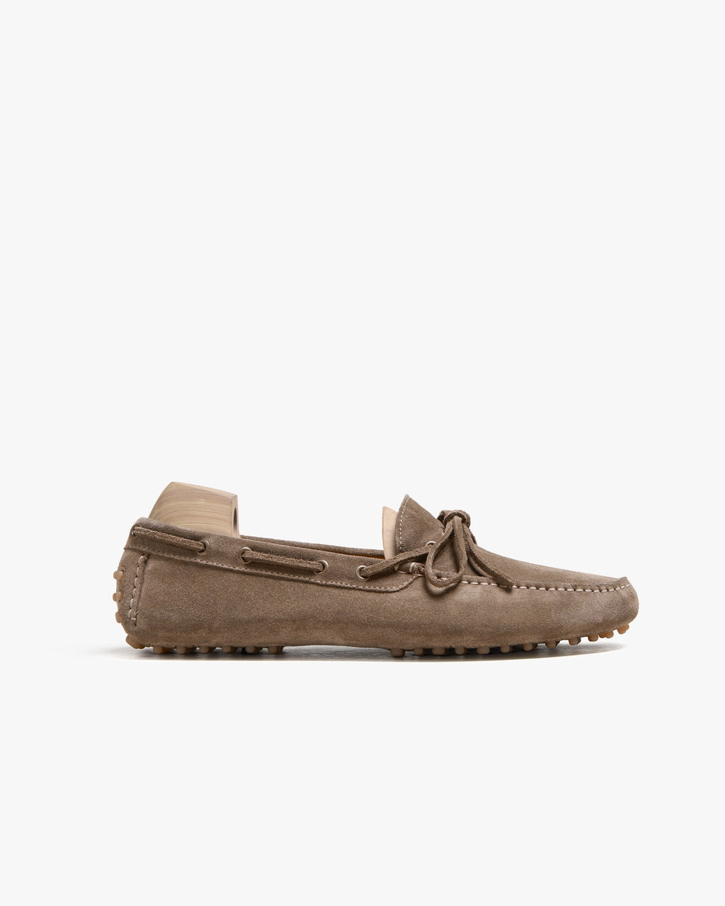 Corso Driving Loafer – Taupe Suede