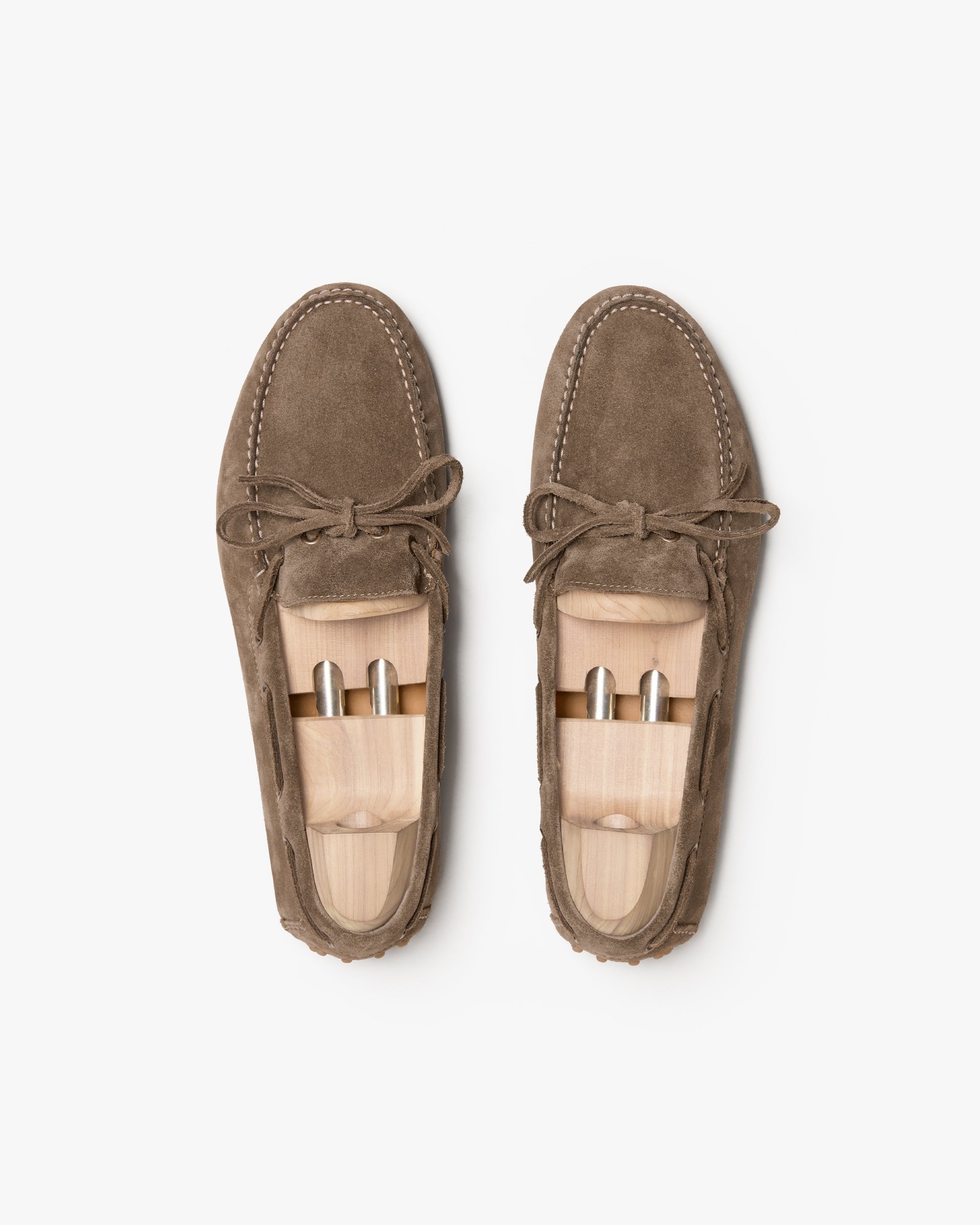 Corso Driving Loafer – Taupe Suede