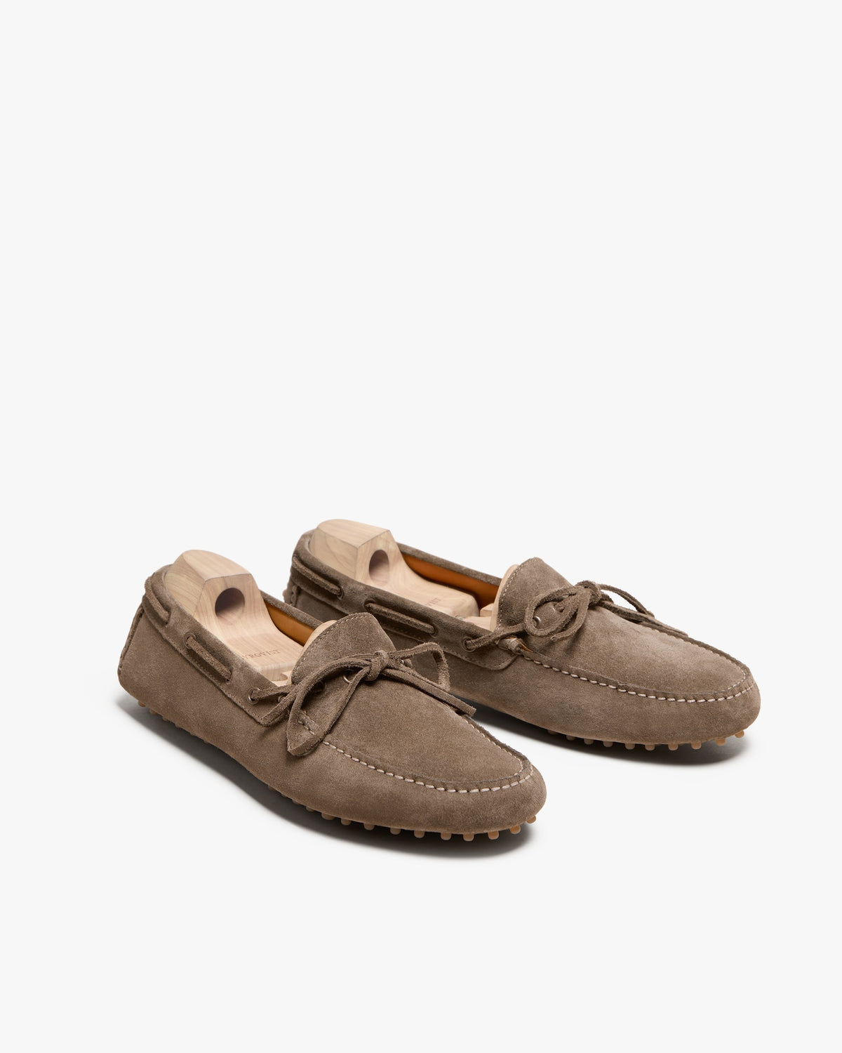 Corso Driving Loafer – Taupe Suede