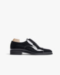 Ashcroft Cap-Toe Oxford – Black Patent Leather